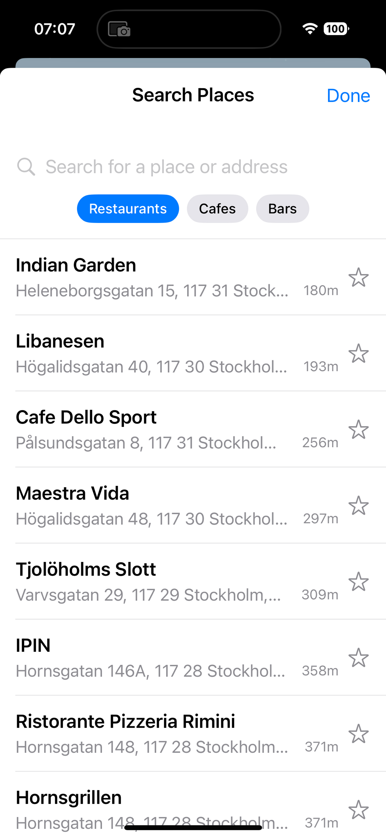 Sunnyspot App Screenshot 2